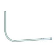 Img of Albion 18" Bendable Aluminum Nozzle 3/8" ID Threaded Base